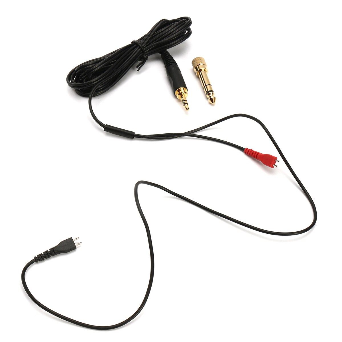 Oortelefoon Onderhoud Draad Hoofdtelefoon Kabel Vervanging Oortelefoon Kabel Lead Koord Voor Sennheiser HD25-II 25SP 560 540 414 2M