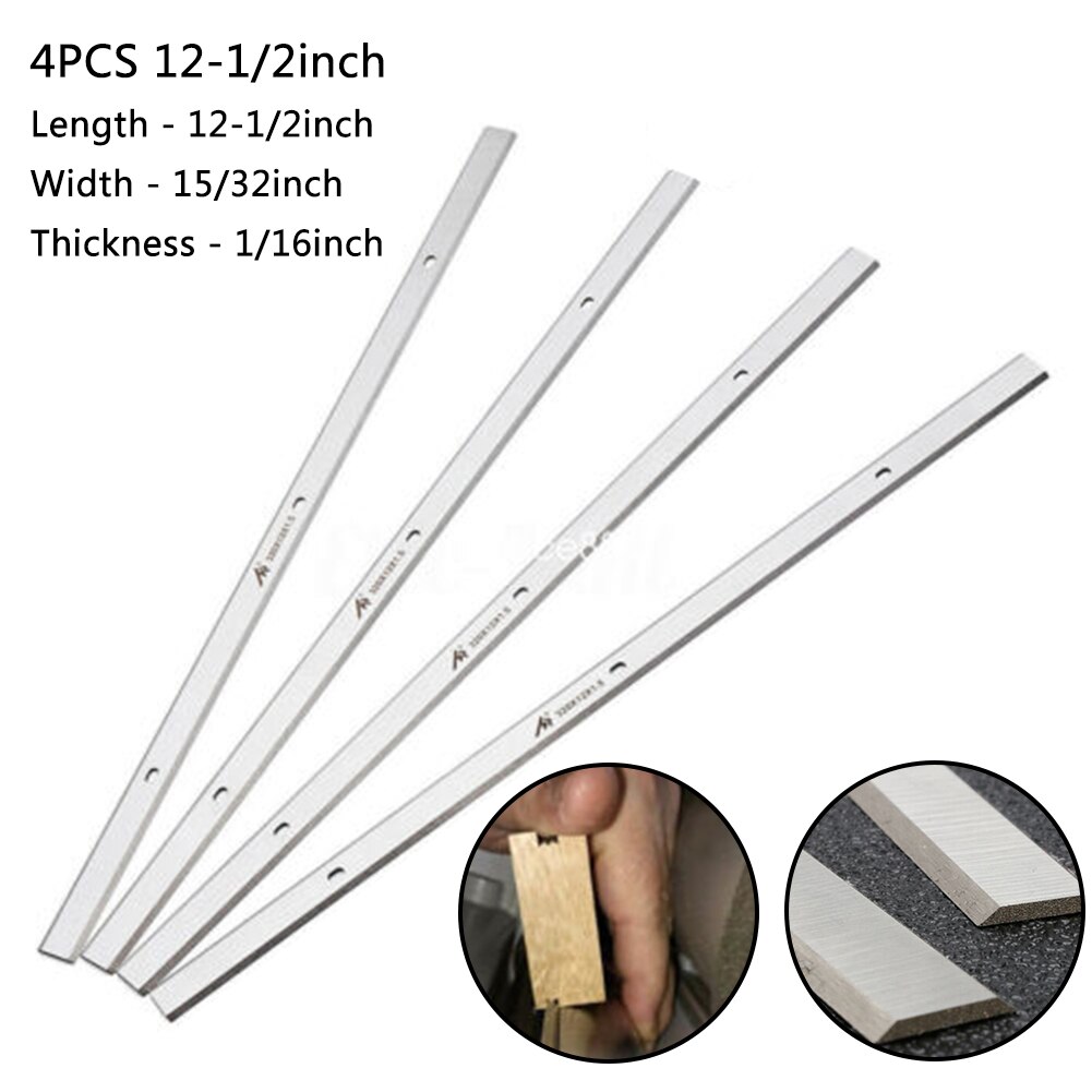 Replacement Planer blades Parts Planer Double-edged 12-1/2 inch Strong