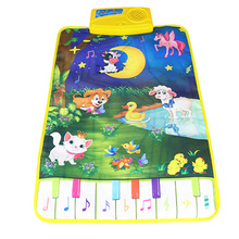 Baby Educatief Speelgoed Musical Tapijt Speelmat Dier Muziek Mat Early Educatief Muziek Speelgoed Cadeau Voor Kinderen