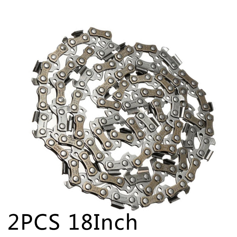 3/1pcs 18 Inch Chainsaw Saw Chain Blade Pitch Wood Carving Saw 3/8 LP 0.050 Gauge 72DL Replacement Part Saw Chain