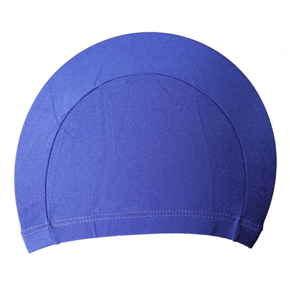 Bonnet de bain en tissu pour hommes et femmes, taille libre, protège les oreilles, cheveux longs, sport, siwm, piscine, sport, ultra-mince, bonnets de bain pour adultes: Gris clair