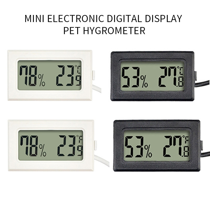 Embedded Digital Hygrometer Humidity Gauge Monitor Digital Thermometer Humidity Electronic Instruments Hygrometer Temperature 2