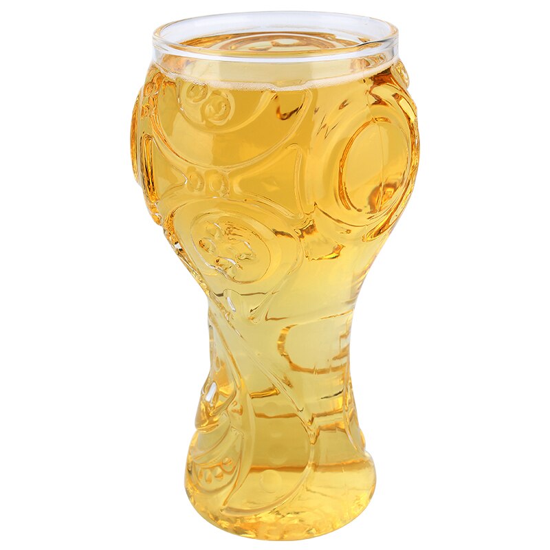 Vintage Hoge Borosilicate Bier Glas Cup Melk Sap Water Glas mok Bar Party Wijn Drinkglas Mok Football Game Lover