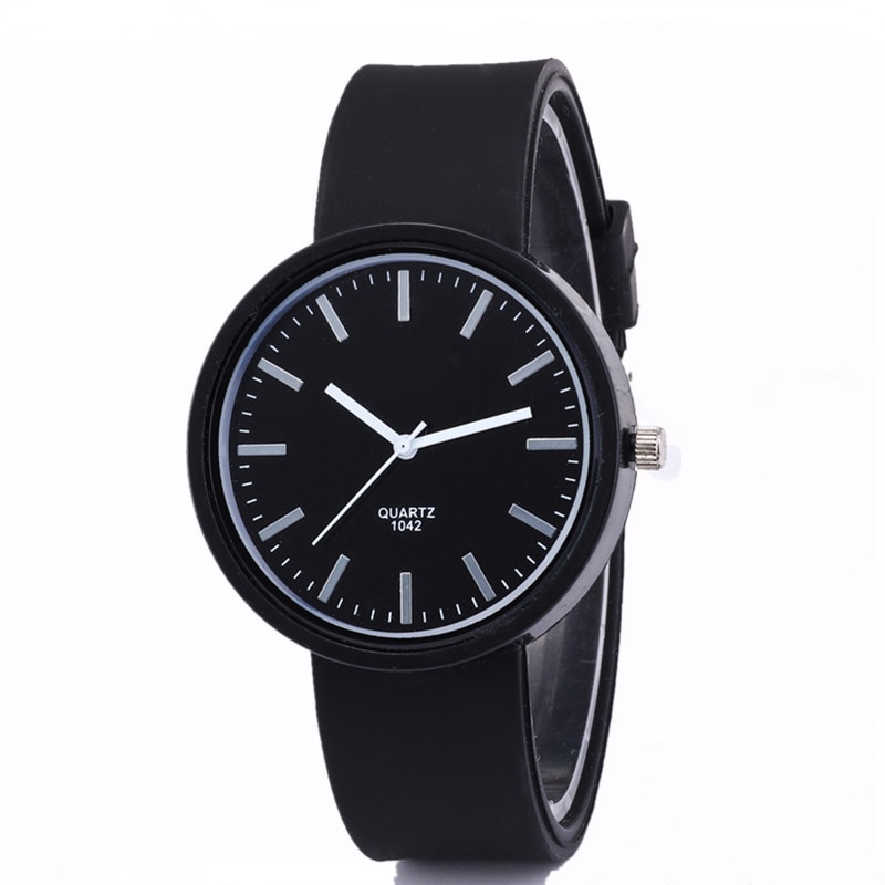 Ins Trend Candy Color Wrist Watch Women's Watches Korean Silicone Jelly Watch Reloj Mujer Clock for Women