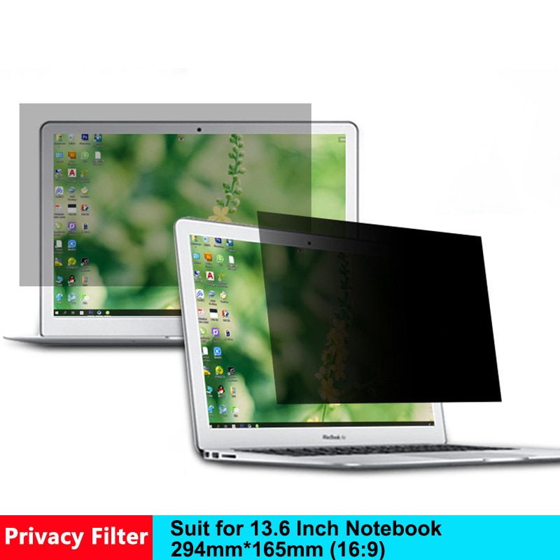 13.6 Inch (294mm * 165mm) privacy Filter Screen Beschermfolie voor 16:9 Laptop Notebook Anti-glare Screen Protector