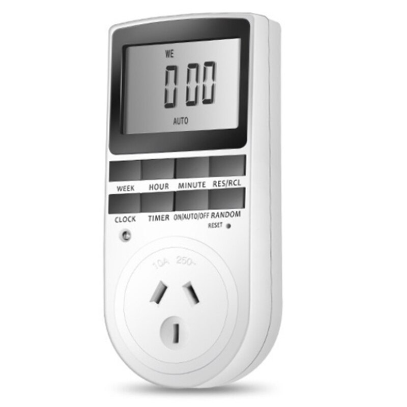 Digitale Elektrische Timer Stopcontact Met Op-Off Programma &#39;S Countdown &amp; Security Willekeurige Modus Lichten &amp; Home Applicanes