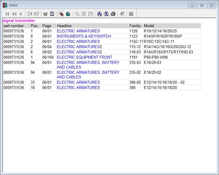 Wózek widłowy Linde, część 0009731536 nadajnik sygnału 48 V używane na 335 ciężarówka elektryczna E16 E20 i 115 wózek wysokiego składowania R14 R16 r20