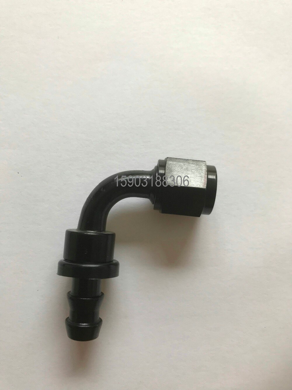 thumbnail image 2 of EYNDA AN4 To AN12 Push On Oil Fuel Line Hose End Fitting – 0/45/90/180 Degree, Aluminum 2 of 3