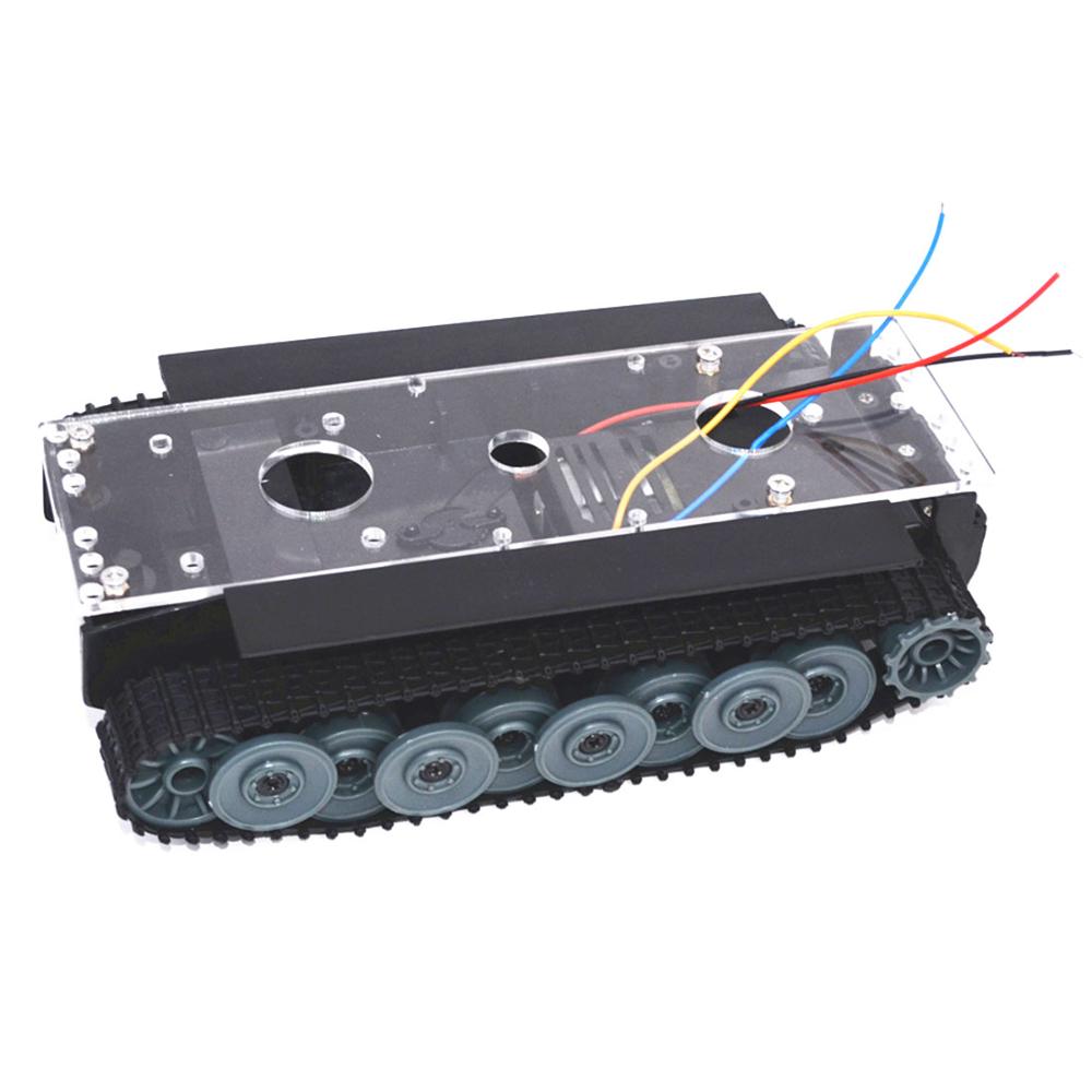 1:32 Spoor Tank Chassis Robot Chassis Slimme Auto Chassis Voor Arduino