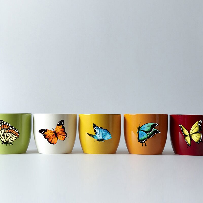 3Pcs/Sheet Butterfly Stickers Diary Sealing Label Sticker Decal Travel Sticker DIY Scrapbooking Diary Planner Albums Decoration