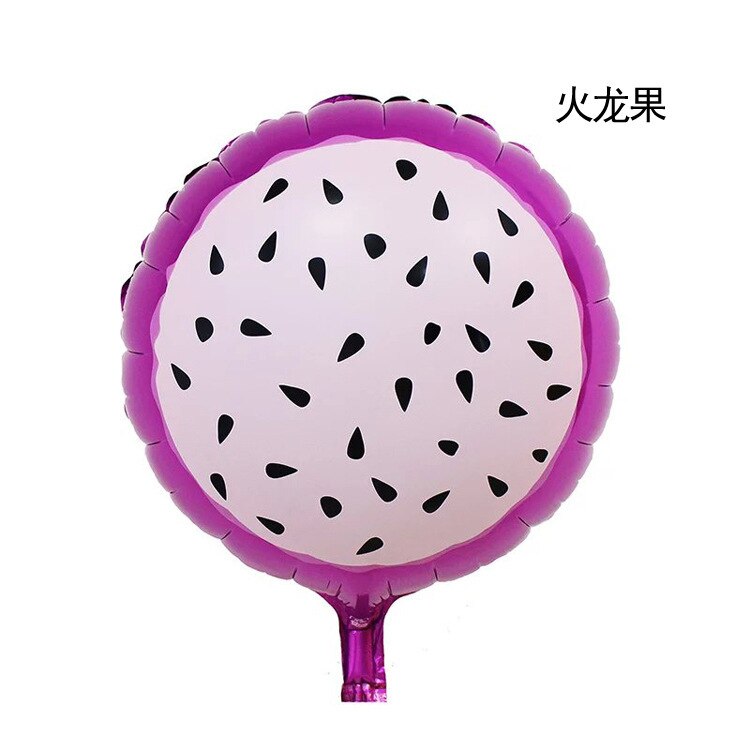 18 zoll Frucht Party Aluminium Film Erdbeere wassermelone Orange Aufblasbare Ballon Festival Party Dekoration Stern Ballon 1Stck: Drachen Frucht