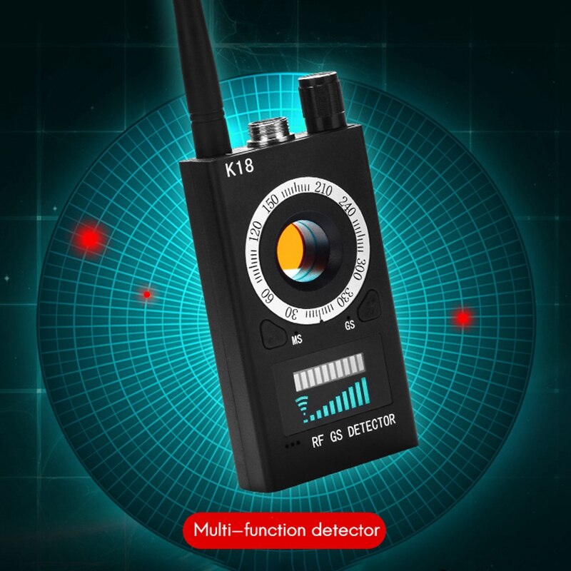 K18 Detector Anti-Eavesdropping Positioning Wireless Signal Scanning GPS Strong netic Positioning Detector EU Plug