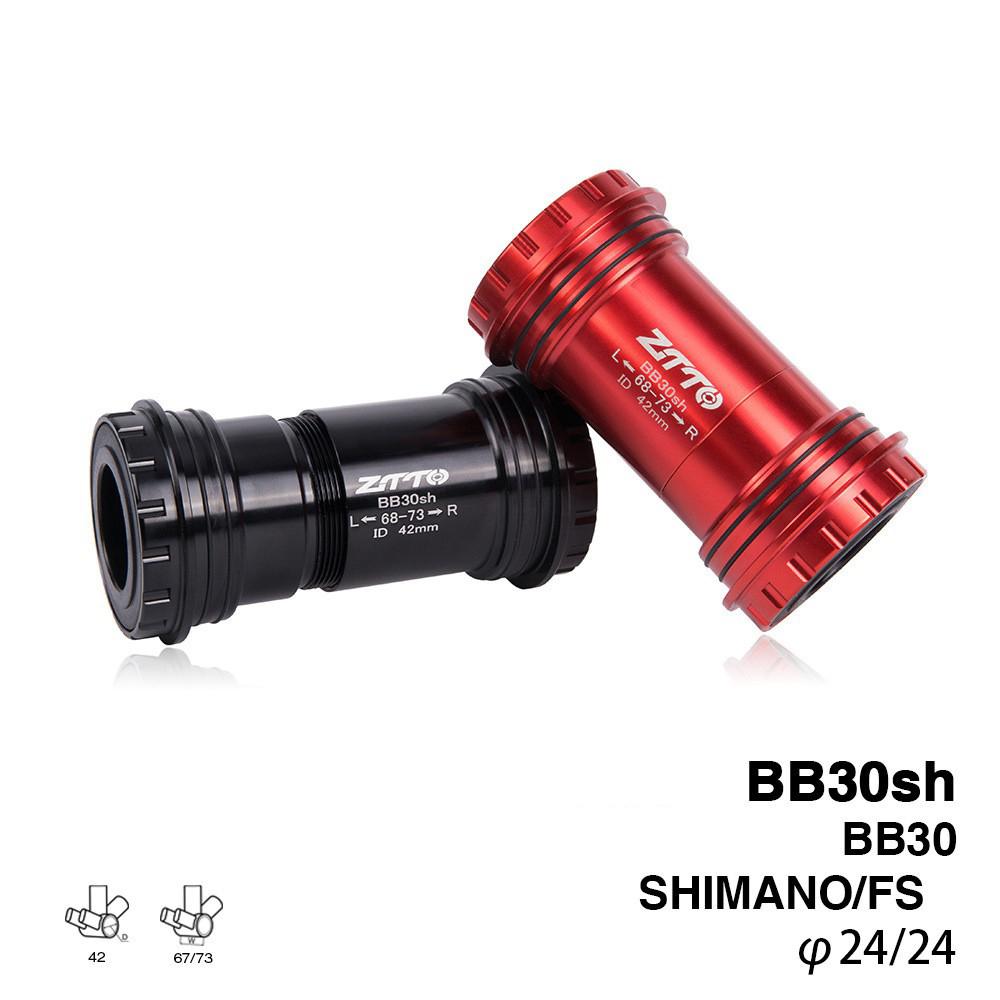Tornillo de eje medio BB30sh BB30 para eje de bicicleta, compatible con el eje de pedalier para piezas de bicicleta de montaña o carretera, cambio de Shimano GXP