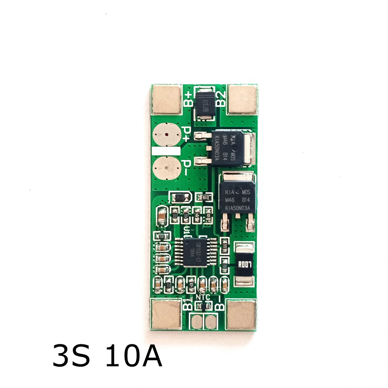 BMS 18650 Lipo/Lifepo4/Carte de Protection de Batterie Au Lithium 3.2V 3.7V 3S BMS 1.2A/1.3A 10A 15A 20A 30A 40A 50A 60A 100A: Bleu