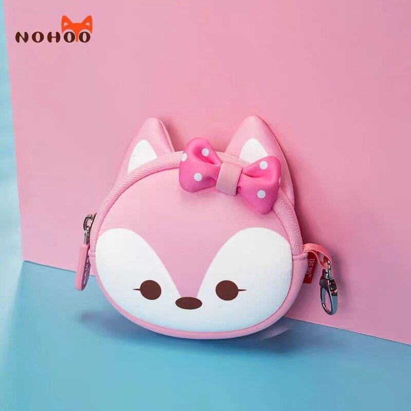 fanny Pack freundlicher 3D Karikatur Ebene gürtel tasche schöNe pochete Neopren reisetasche freundlicher 1-7Jahr alte kaninchen Löwe hund katze taille tasche: wallet rosa fox