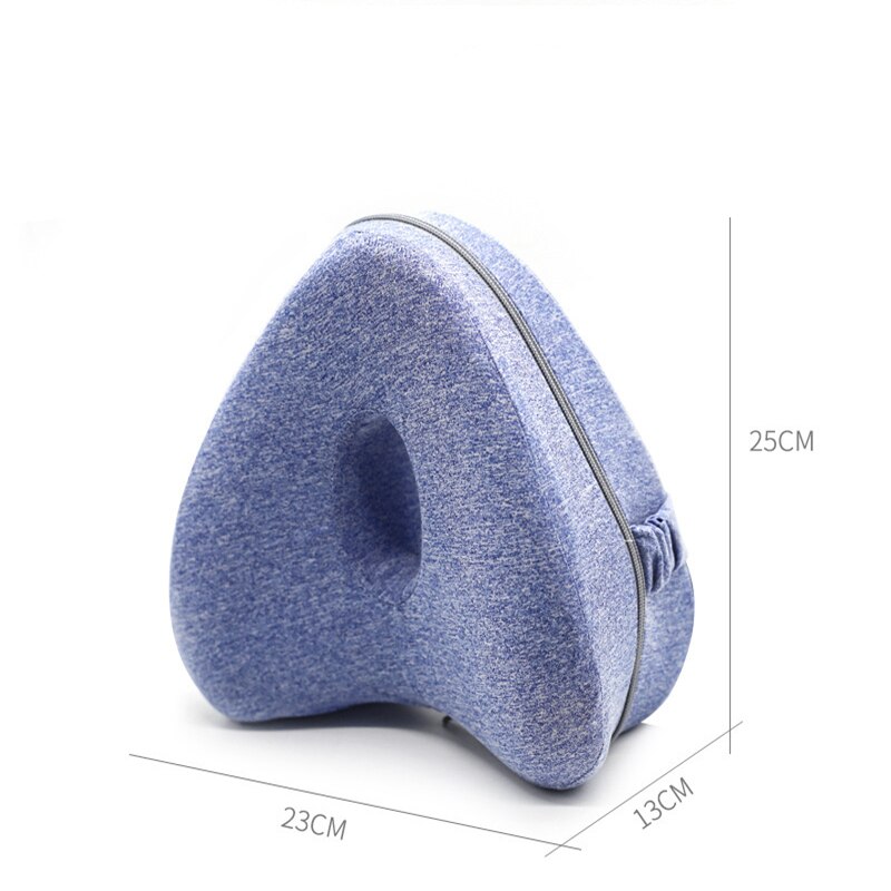 Almohada de espuma viscoelástica para dormir entre las piernas, cojín para dormir, apoyo para aliviar la espalda, cadera cintura para mujeres embarazadas, almohadas para las piernas