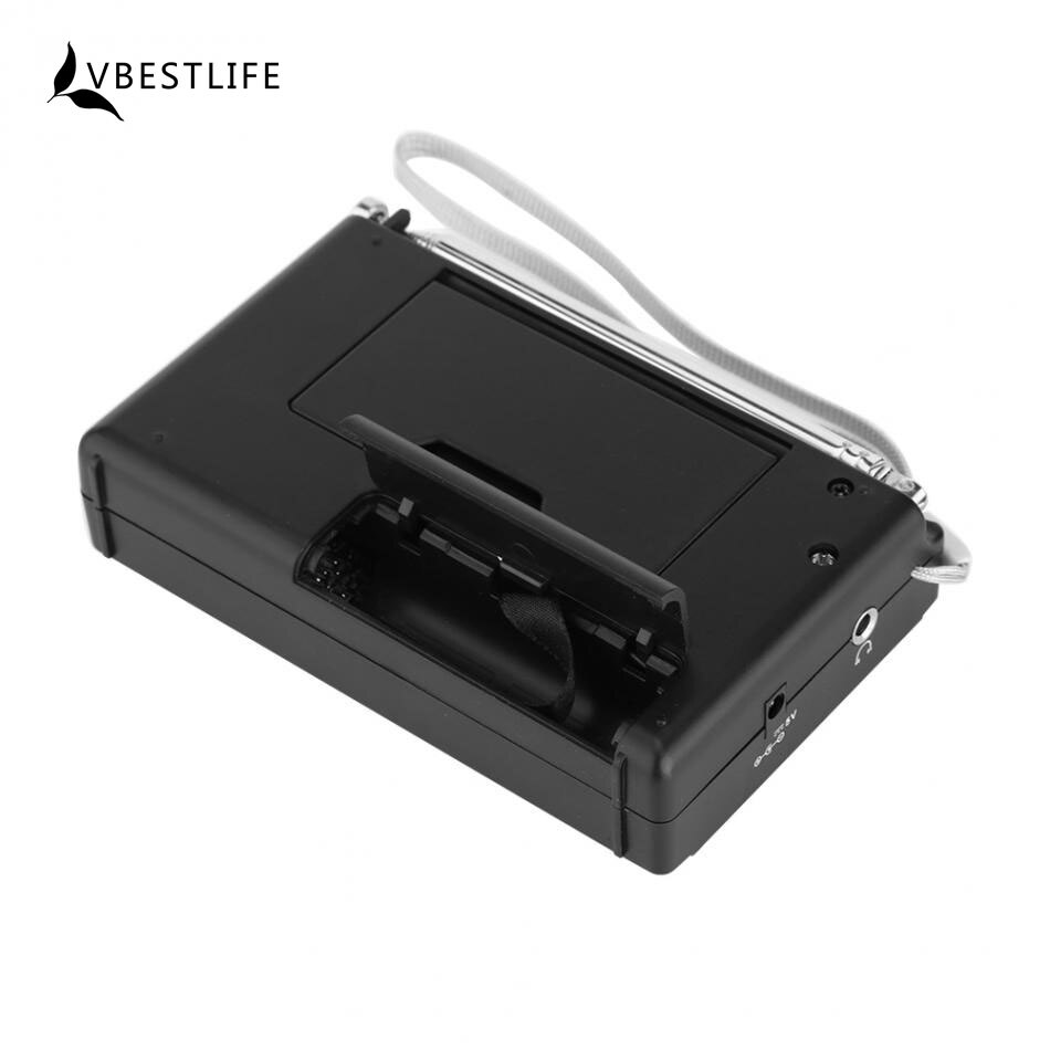 Mini Radio Fm/Mw/Sw Ontvanger Multifunctionele Draagbare Digitale Scherm Wekker Fm Stereo Mini Radio Ontvanger speler