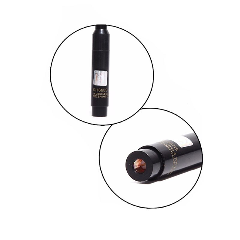 Rh -660s rh660s sma f weiblich m männlich bnc 144/430 mhz dualband-hochgewinnantenne, teleskopisch für baofeng tyt  uv 5r bf  b3 plus funkgeräte: Männlich