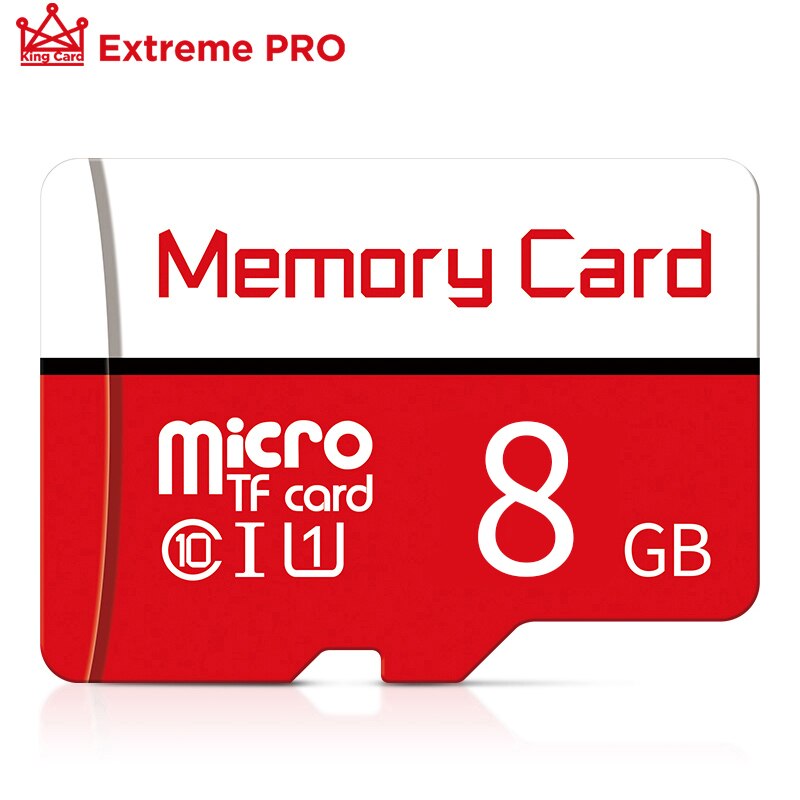 Micro Sd Geheugenkaarten 4Gb 8Gb 16Gb Class 10 Micro Sd Card 32Gb 64Gb 128gb Mini Tf Card Voor Smartphone/Tablet: 8GB