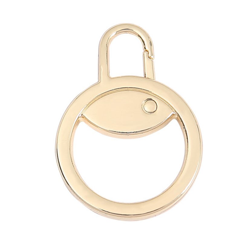 Ring Rits Puller Afneembare Rits Pull Tab Hoofd Instant Reparatie Tools Voor Bagage Koffer Boot Jas Jas Schoenen Rugzak Tas: Gold