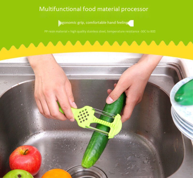 Cortador de verduras multifunción pelador en juliana, pelador en juliana, rallador de zanahorias, herramienta de cocina, cortador de vegetales para Cocina