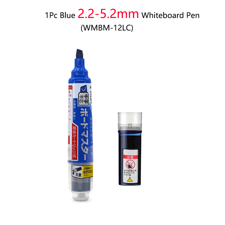 Pilot Whiteboard Marker Erasable Refillable Liquid Ink White Board Markers Large Capacity Teacher Painting Office Supplies