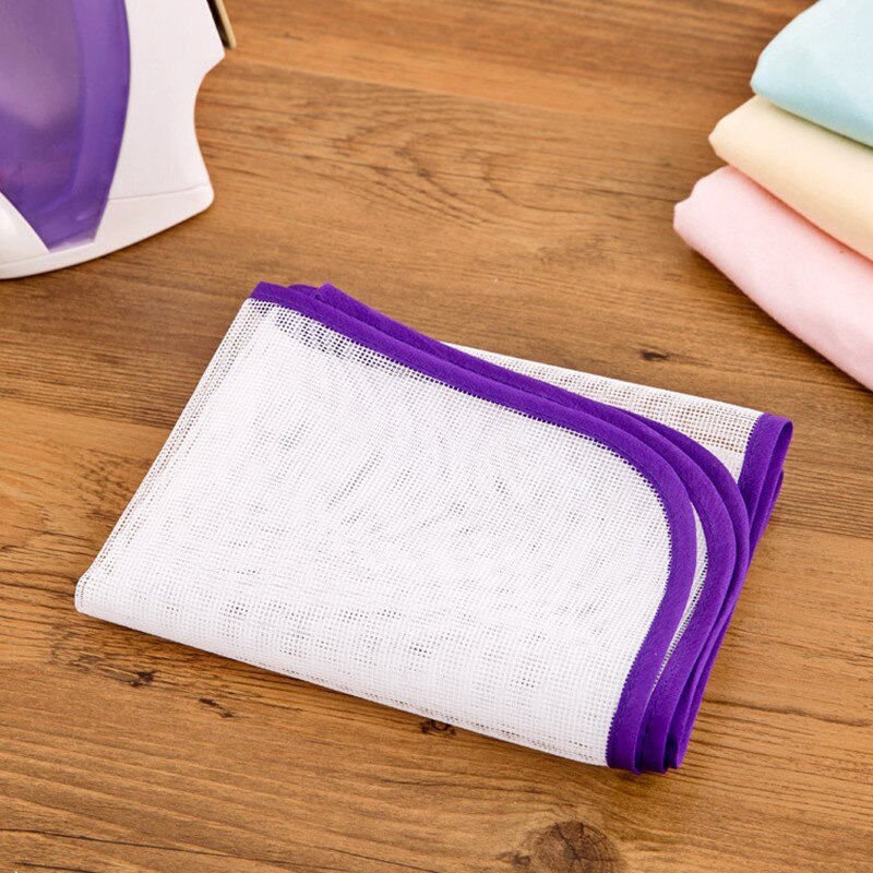 Ironing Clothes Mesh Ironing cloth cover high temperature Fabric protection Heat Insulation Press Mesh Anti-Scald Ironing Mat