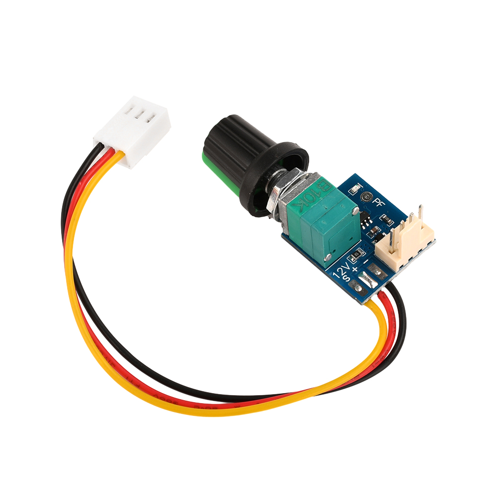 DC5-12V PWM Lüfter Geschwindigkeitsregler Manuell 3Stift 4-Draht mit Schalter Chassis Rauschunterdrückung Lüfter Geschwindigkeitsregler für PC CPU Kühler Lüfter