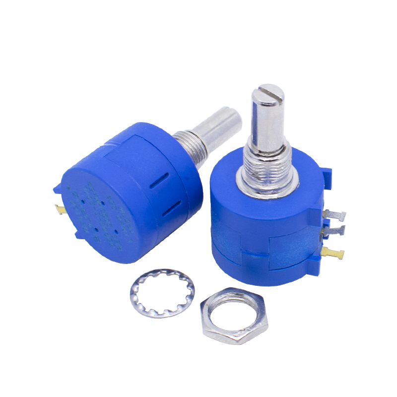 WAVGAT 3590S Potenziometro multigiro 500 1K 2K 5K 10K 20K 50K 100K ohm Potenziometro Resistenza regolabile 3590 102 202 502 103