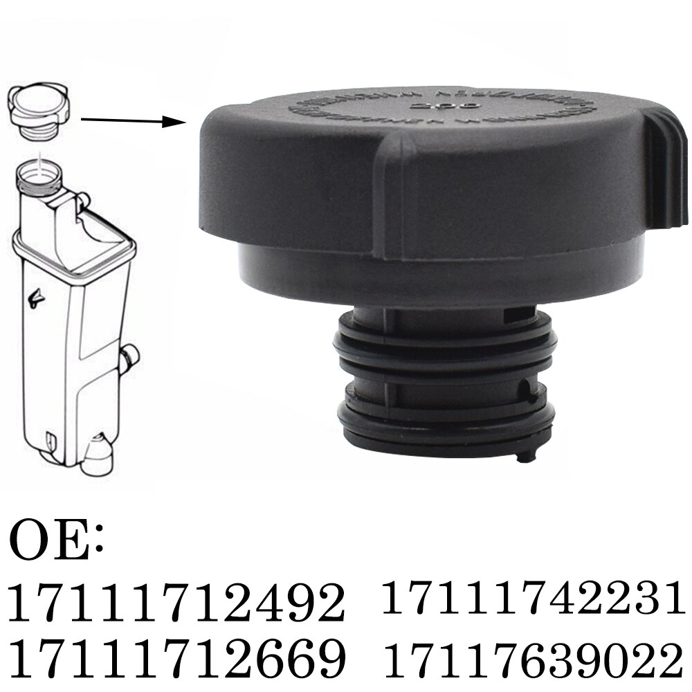 För bmw  e36 e46 3 serie  e34 e39 5 serie  x3 e83 x5 e53 z3 z4 e85 bil auto kylare reservoar expansion tank lock flaska översvämning
