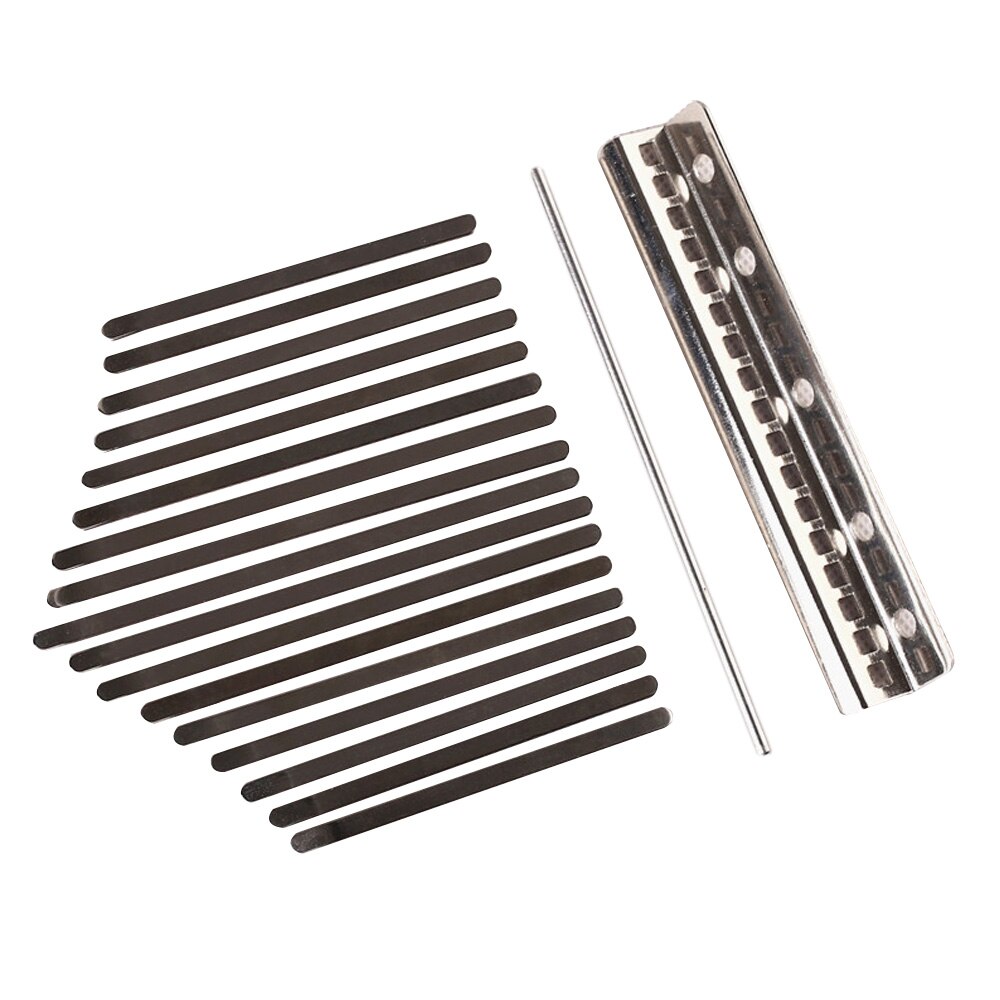 Solid Mbira 8 Keys Kalimba Mini Portable Thumb Piano Kalimba Thumb Piano Wood African Musical Instruments Musician Music: 17 key shrapnel