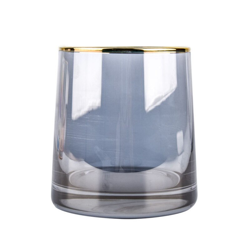 Nordic Glass Carafe Water Pitcher with Wood Lid Kettle Drinking Cup Tea Pot Juice Jug Household Drinkware Clear Water Bottle: H