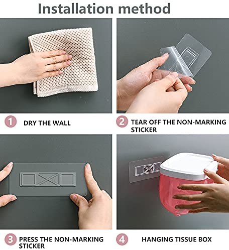 Punch-free Toilet Paper Holder tissue box Waterproof Mobile Phone Storage Toilet Paper Storage Rack Tissue Bathroom Supplies