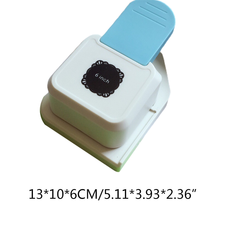 Lastest Small Lace Puncher Scrapbooking Paper Embossing Machine Handheld Making Hole Machine for Children Boys Girls