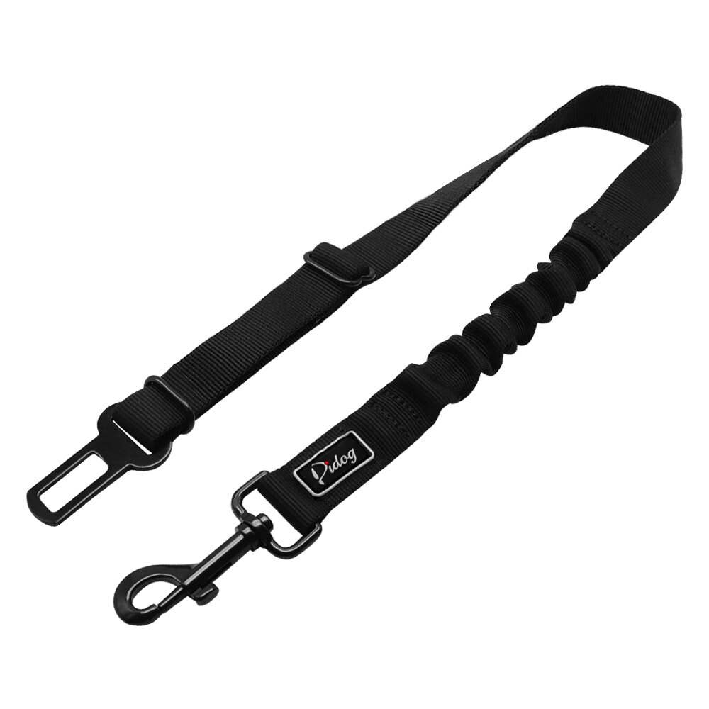 Justerbar kæledyr hund kat bilsele sikkerhedsseler fører køretøj sikkerhedssele sele nylon bil tilbageholdenhed med elastisk bungee snor: Default Title