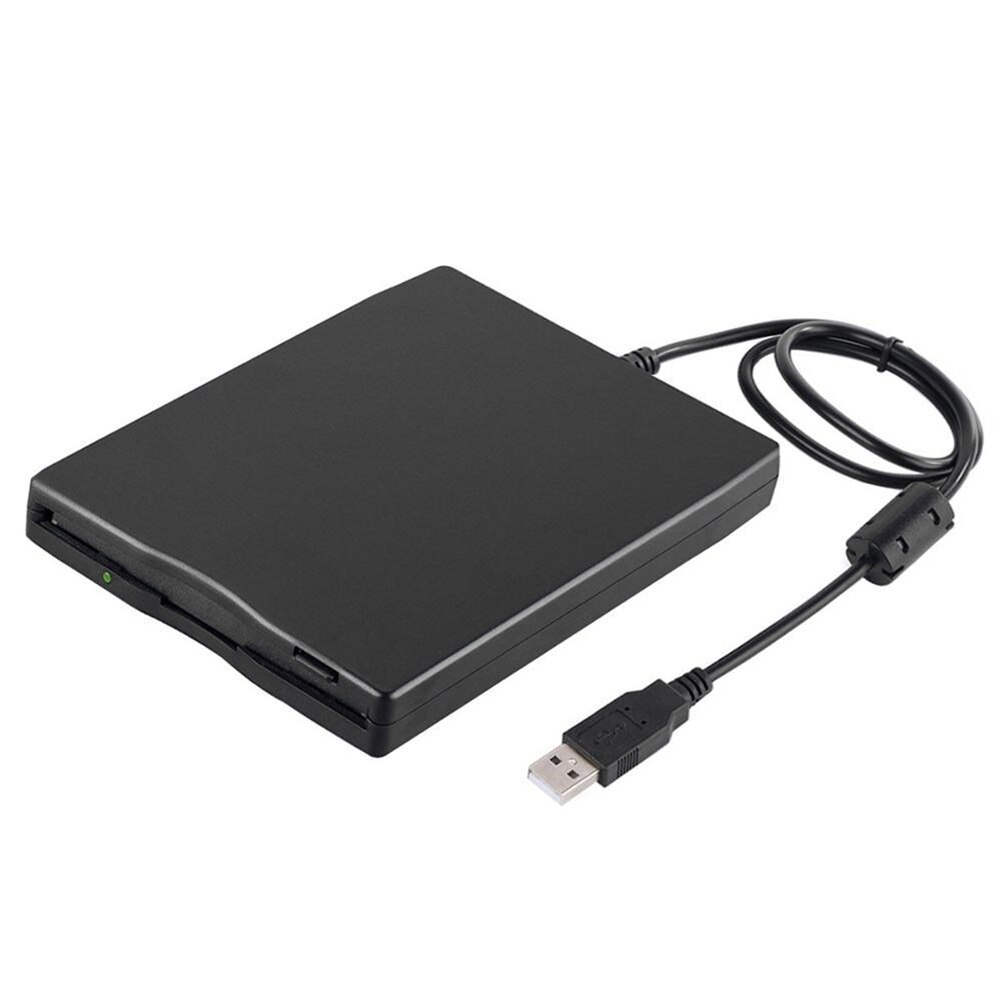 Unidad de disco flexible portátil de 3,5 pulgadas, disquete externo FDD de 1,44 MB para ordenador portátil, Notebook, PC, conexión USB plug and play