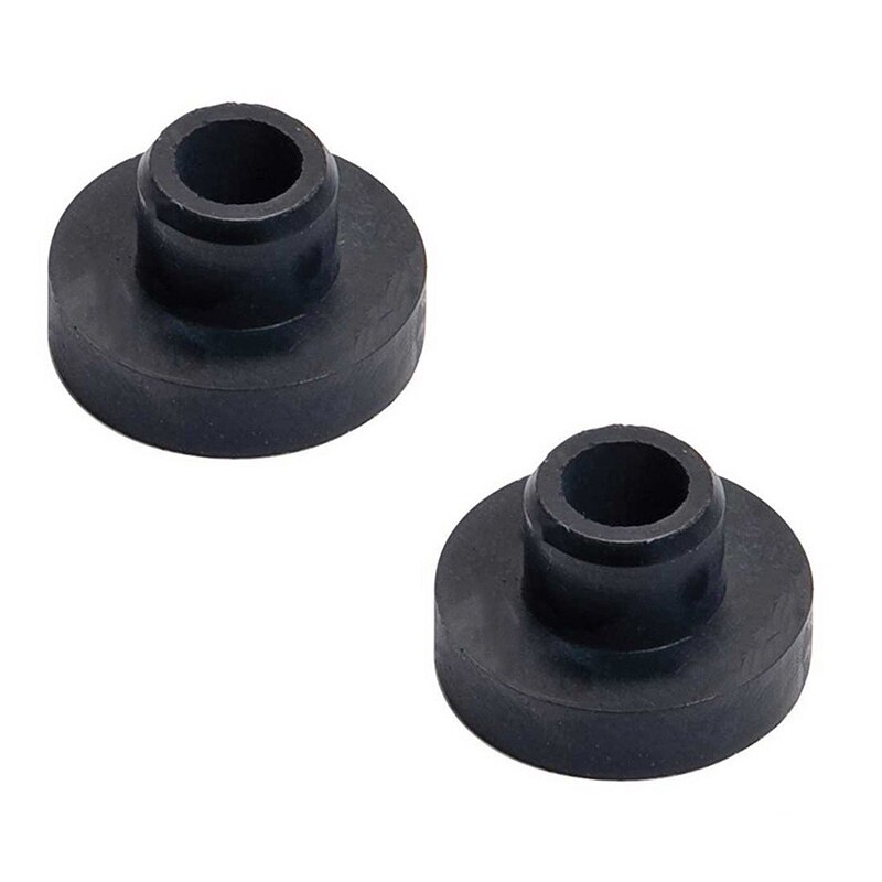 Black 2 Pack G078299 Durable Lawn Mower Fuel Tank Bushing Rubber Grommet Replacement 078299 Genuine Practical