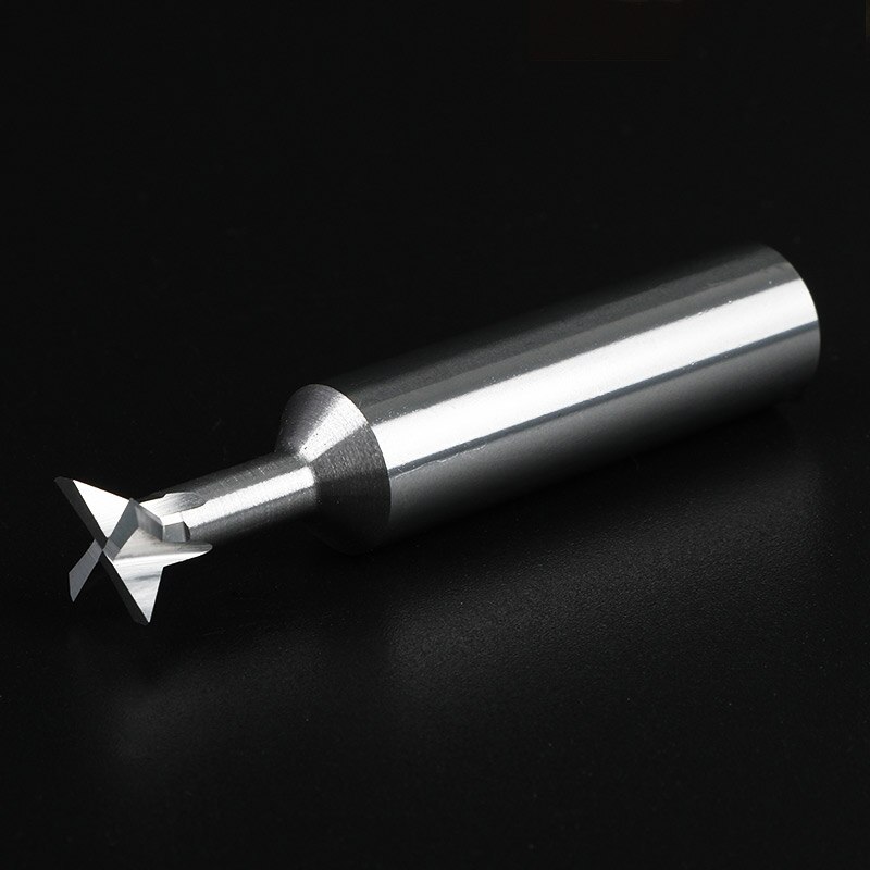 Dovetail Cutter CNC Tool 60 90 120 Degree 6mm 5mm 8mm 10mm 12mm Solid Carbide End Mill Machining Tool Milling Cutter Metal HRC55