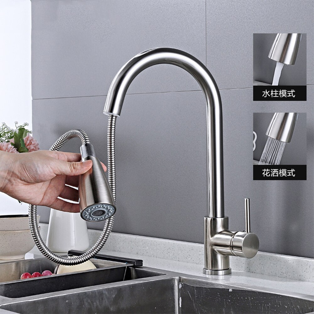 304 Stainless Steel Kichen Bathroom And Cold Tap P... – Grandado