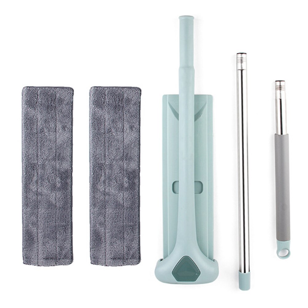 Microfiber Dubbelzijdige Mop 360 ° Roterende Spin Mop Telescopische Floor Lui Huishoudelijke Schoonmaakmiddelen Wateropname Gereedschap