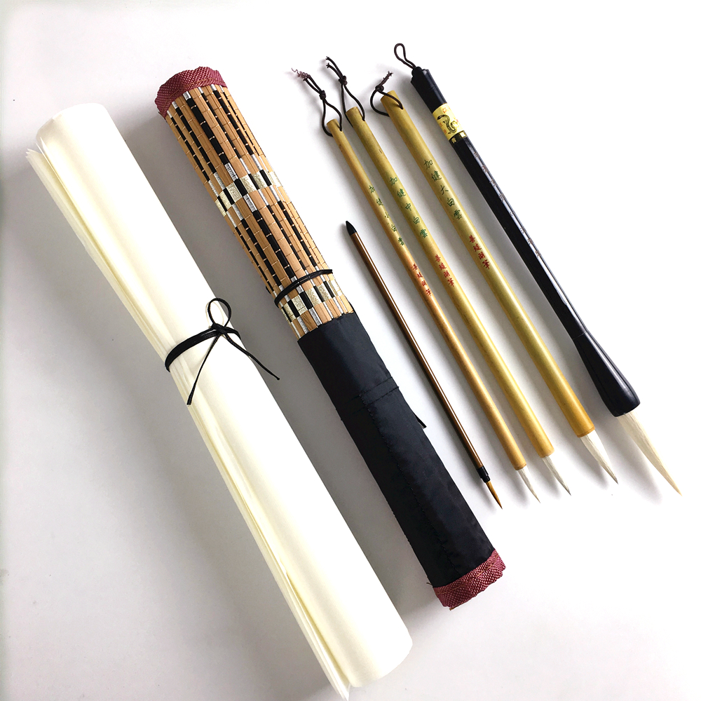 Claborate-stijl Schilderen Brush Pen Set Traditionele Kalligrafie Pen Borstel Grote Midden Kleine Reguliere Script Schrijven Borstels Set