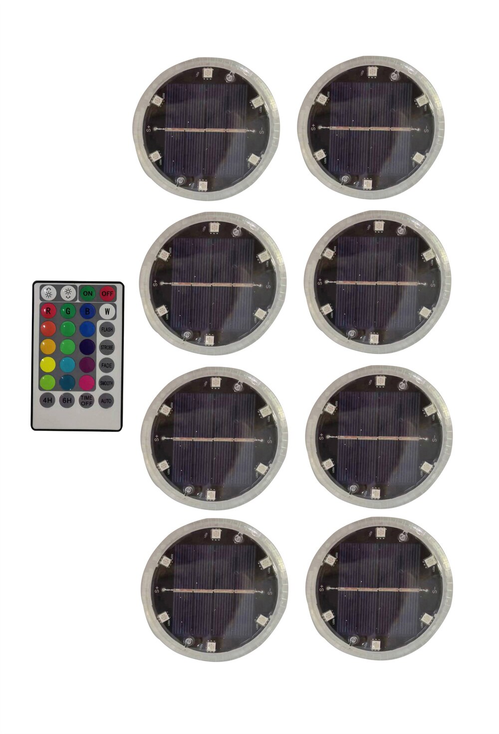 Solar LED Submersible Light Remote Control Underwater Night Lamp Pool Float Light For Swimming Pool Aquarium Fishing Lighting