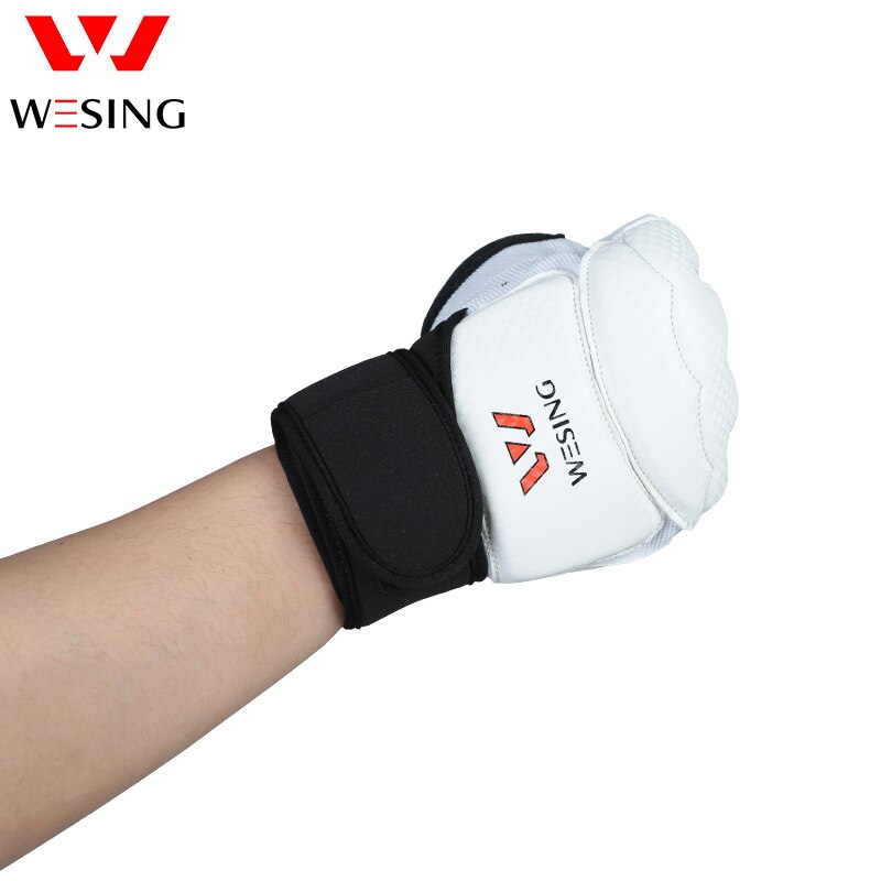 Wesing Taekwondo protector del empeine guantes para la formación de la competencia protector para Taekwondo artes de las mujeres de los hombres