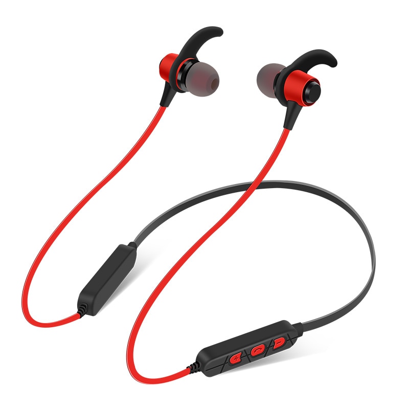 Magic music draadloze bluetooth oordopjes nekband waterdichte sport stereo hoofdtelefoon met microfoon voor telefoon
