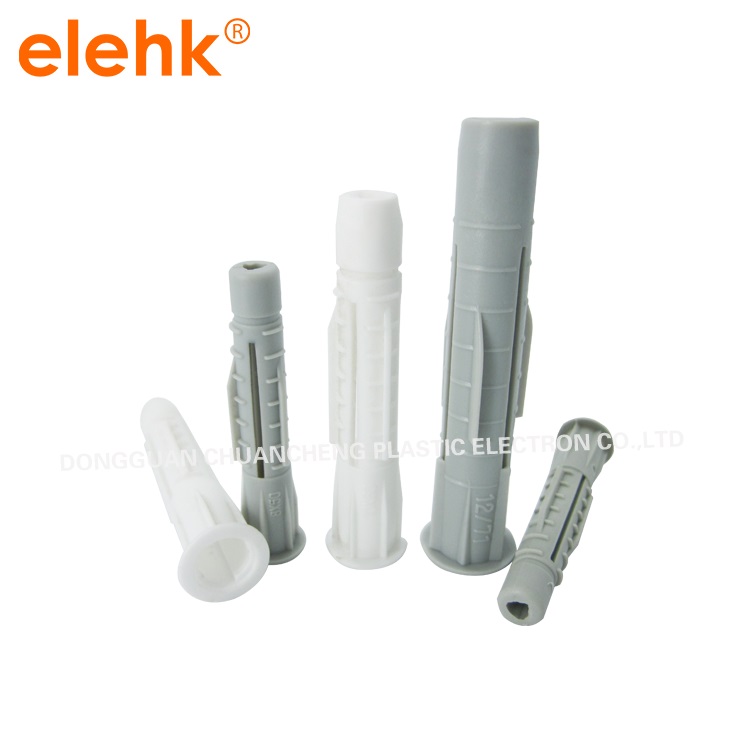 6x51mm 100PCS Nylon Plastic Anchor Wall Plug Use For Hollow Wall Anchor Plugs