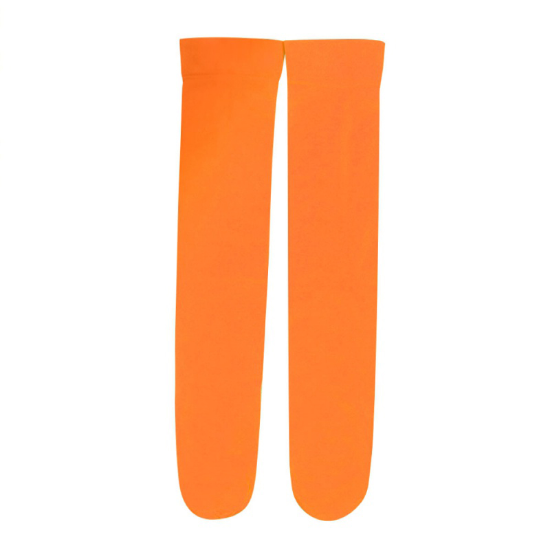 Ballet Dance Leggings Kinderen Meisjes Beenwarmers Baby Girl Leggings Fluwelen Snoep Kleur Kinderen Meisjes Beenwarmers: Oranje