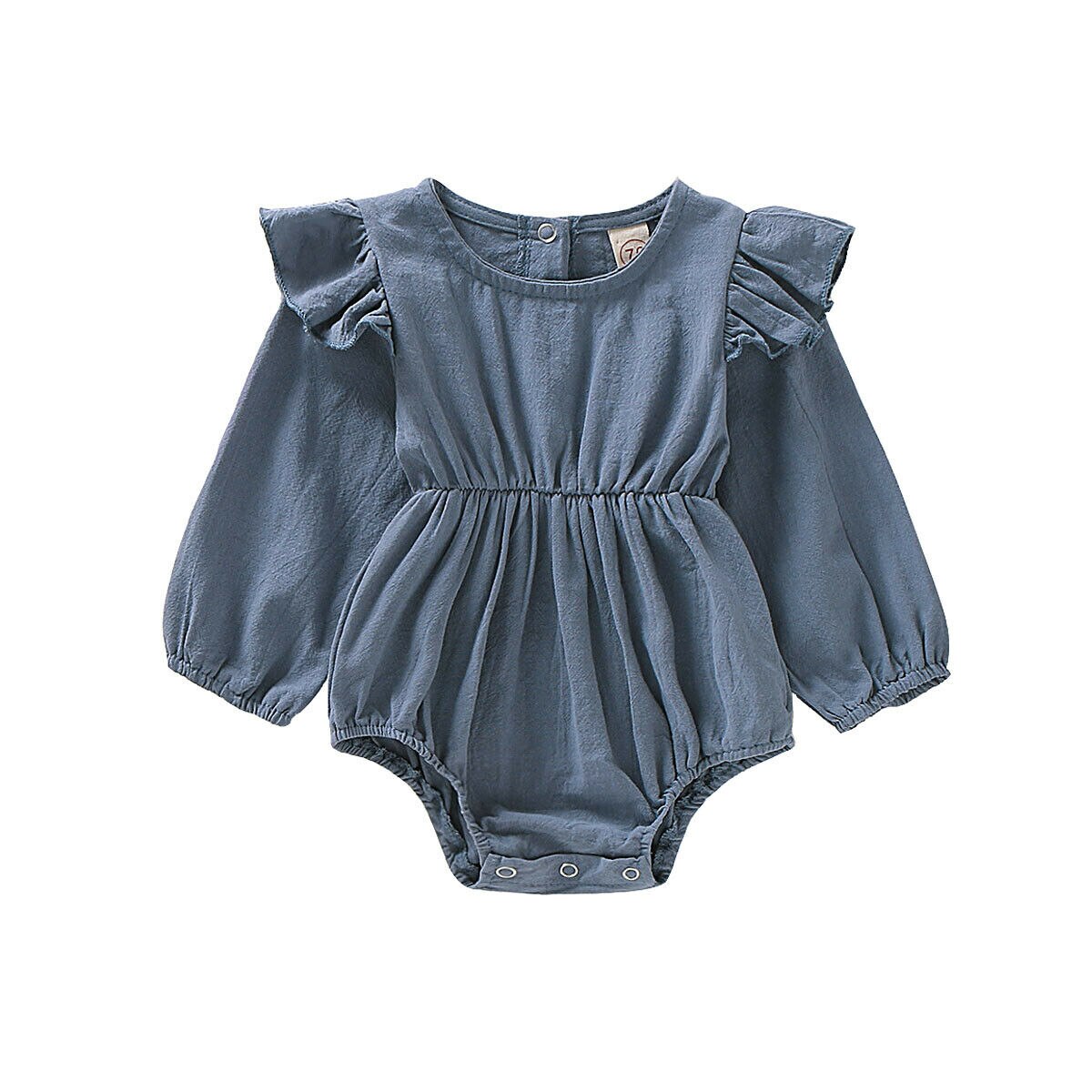 0-24M Baby Meisjes Lange Mouw Romper Meisje Katoen Bodysuit Baby Jumpsuit Kleding Todder Solid Lange Mouwen Outfits kids Rompertjes
