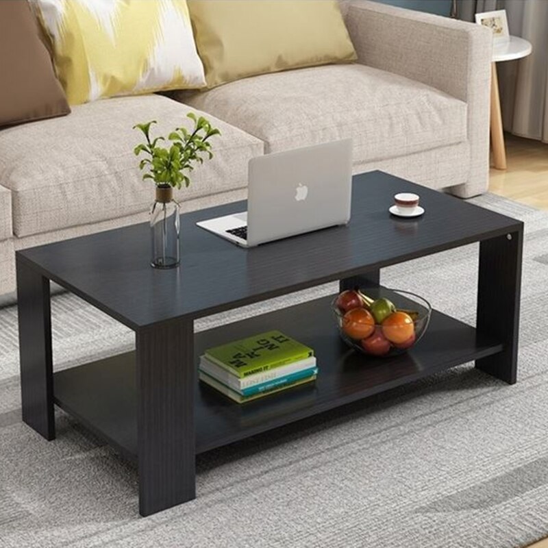 Household small living room rectangular simple coffee table small side table coffee table bedside table