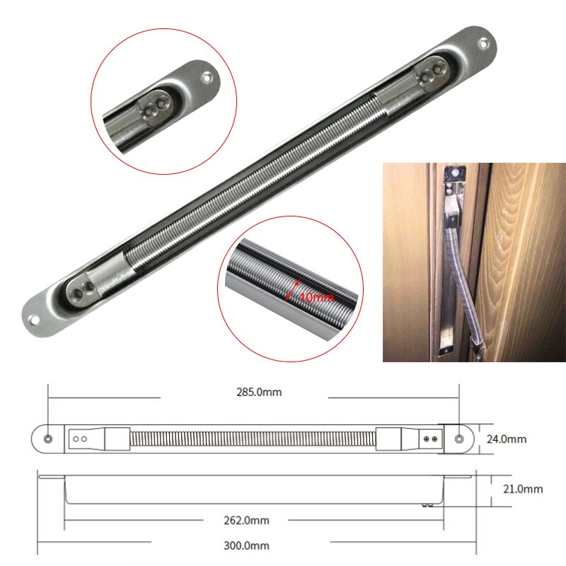 Door Loop Exposed Mounting Protection Sleeve Access Control Cable for Access Control Door Lock Stainless Steel: G241