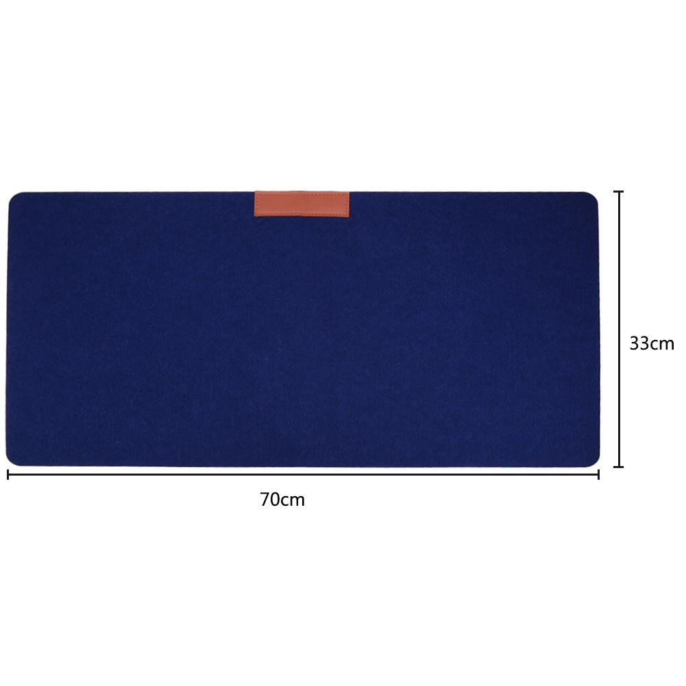 Große Büro Computer Schreibtisch Matte Moderne Tisch Tastatur Maus Pad Wollfilz Laptop Kissen Schreibtisch Matte Gamer Mauspad Matte Neue: Braun